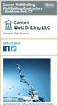 Mobile Screenshot of cantonwelldrilling.com
